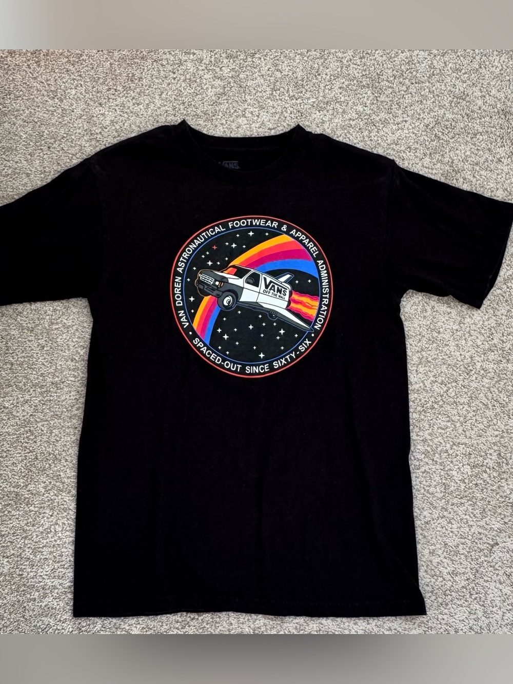 Vans Brand Black Space T-shirt